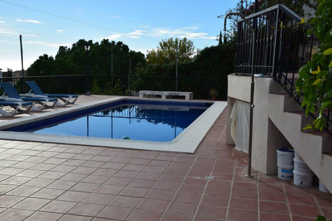 Apartamento-Estudio En Villa Con Piscina مالقة المظهر الخارجي الصورة